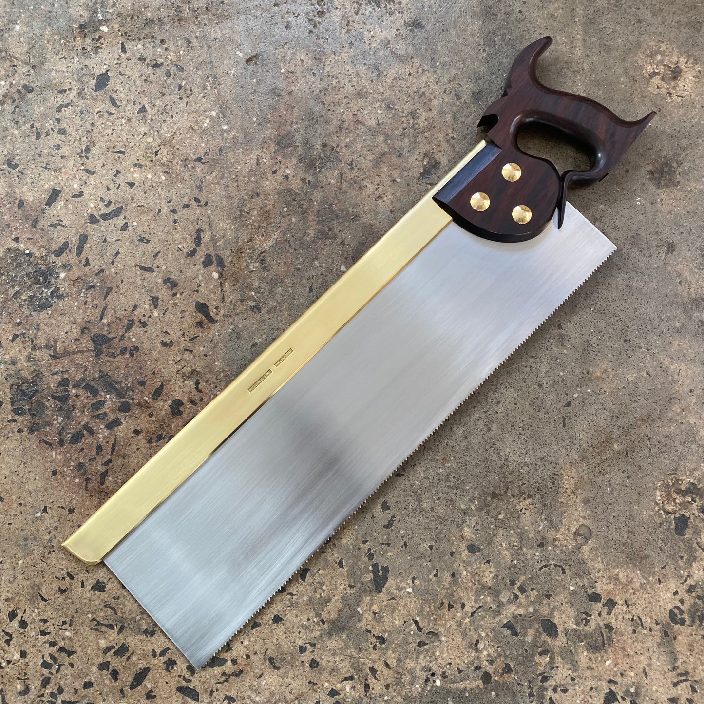 VHS17 BEAST! HERITAGE SAWS Melbourne 18” RICHMOND 10ppi Crosscut Miter SAW with an INDIAN ROSEWOOD handle