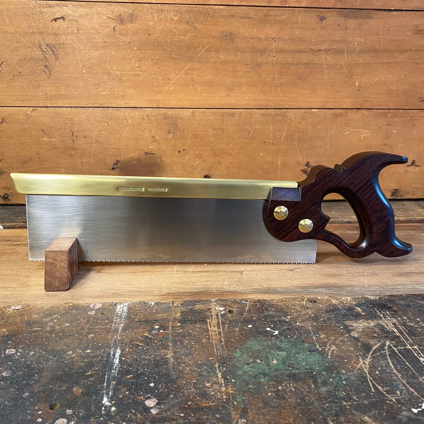 VHS18 HERITAGE SAWS Melbourne 12” KINGSTON 11ppi XCUT Carcass SAW with an INDIAN ROSEWOOD handle