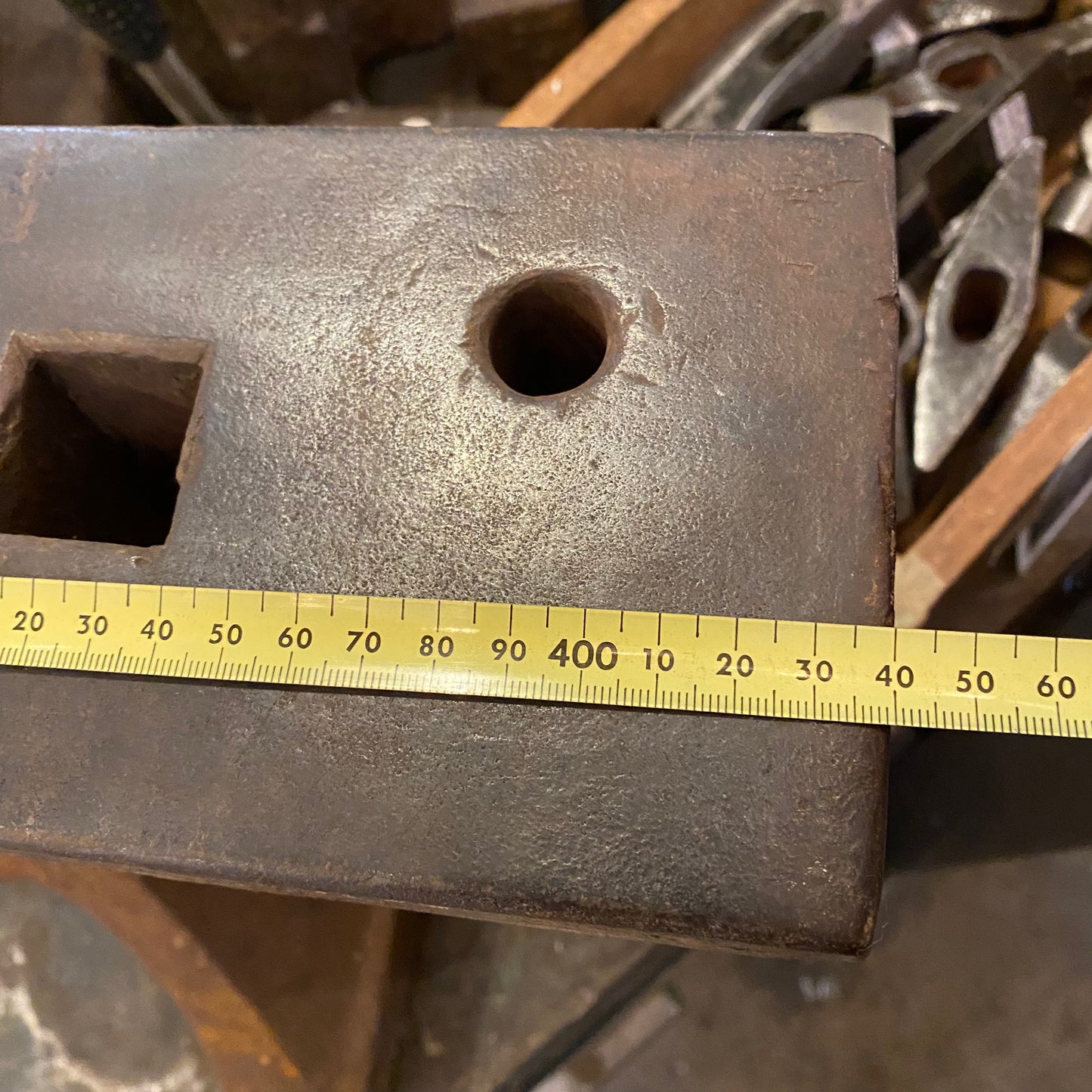 H2428 Vintage 1924 SODERFORS 222lb 100kg Sweden ANVIL Blacksmiths tool PICK UP ONLY- NO FREIGHT