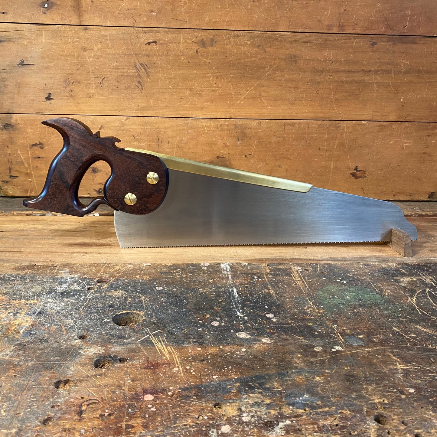 VHS16 HERITAGE SAWS Melbourne 16” HAMPTON 11ppi XCUT Half Back SAW with INDIAN ROSEWOOD handle