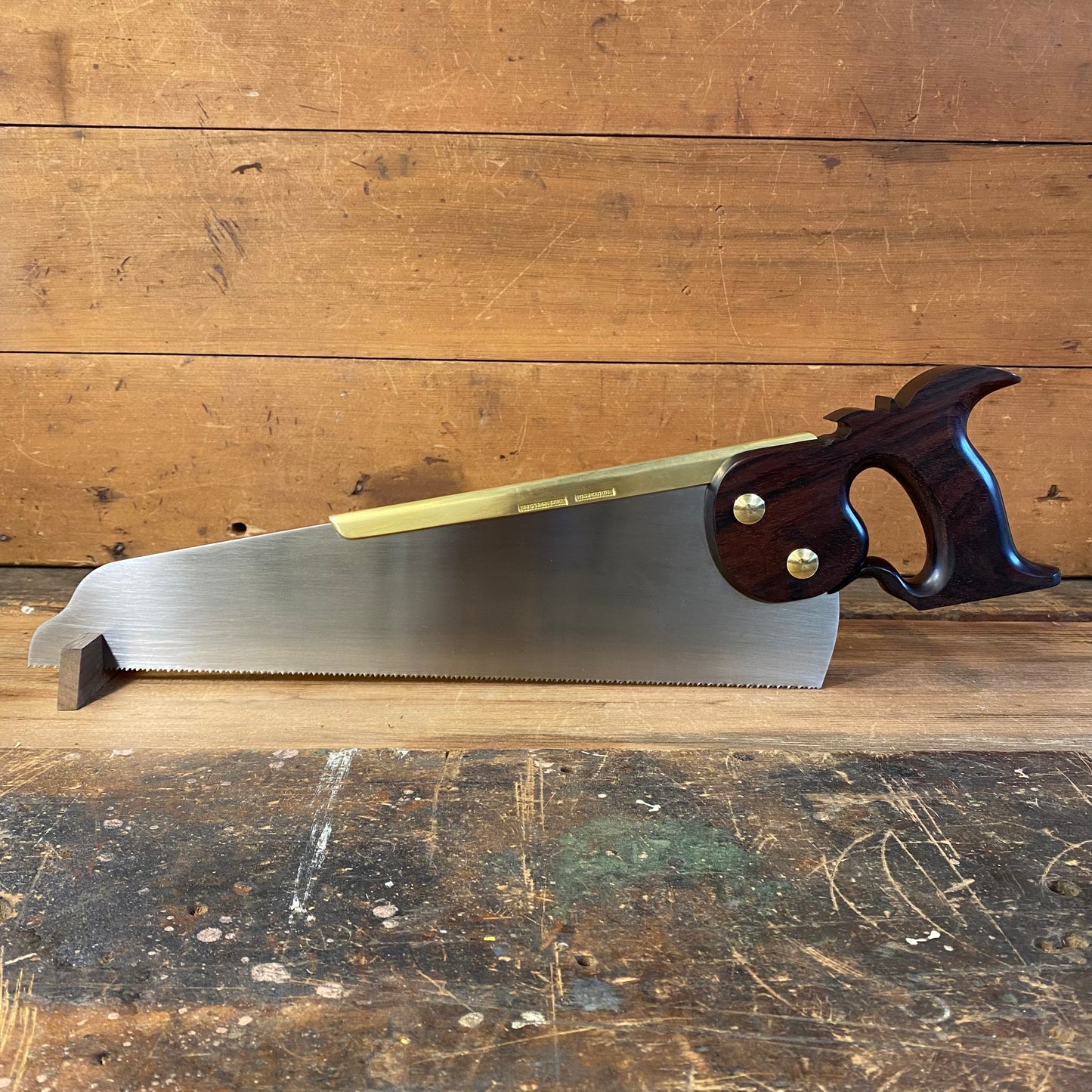 VHS16 HERITAGE SAWS Melbourne 16” HAMPTON 11ppi XCUT Half Back SAW with INDIAN ROSEWOOD handle