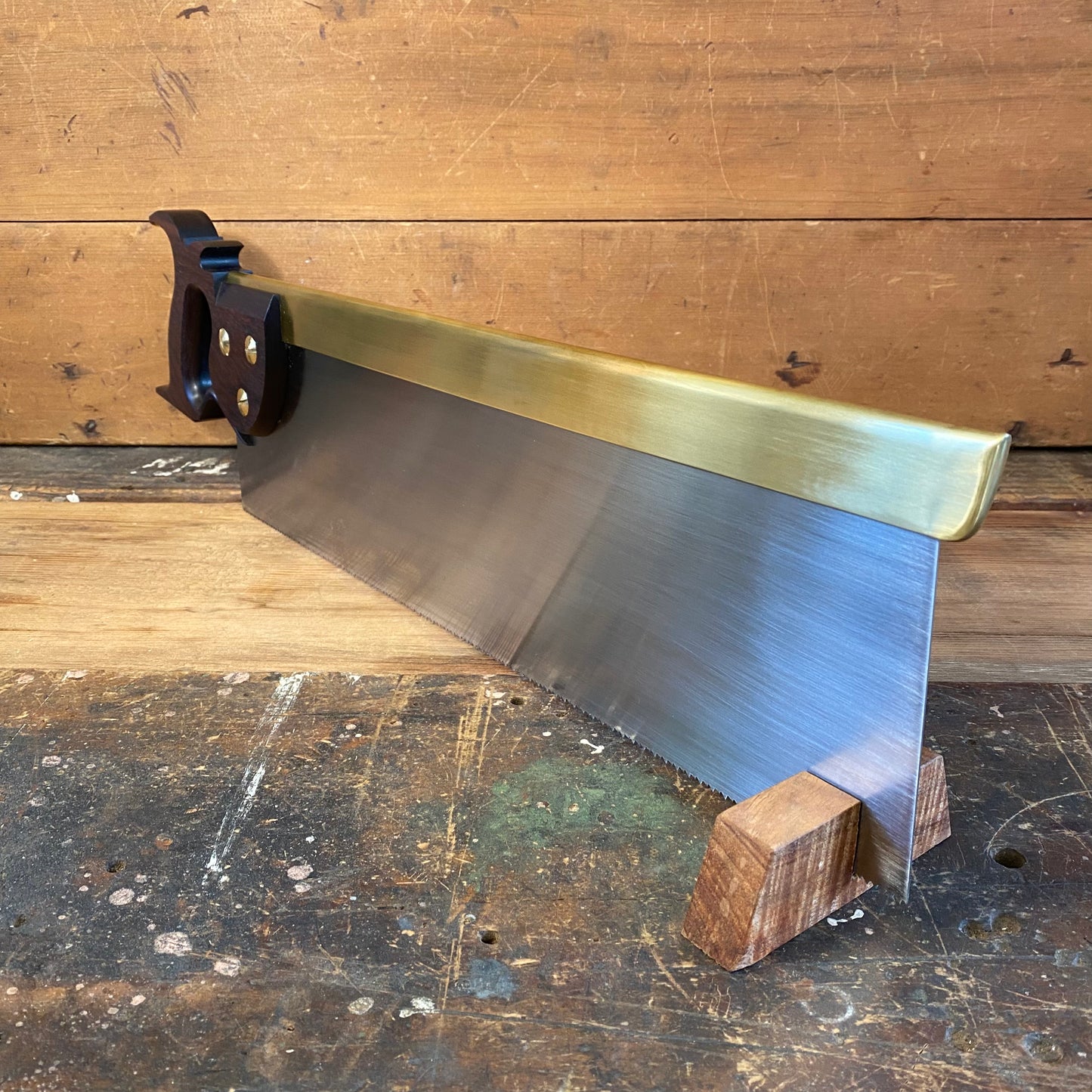 VHS17 BEAST! HERITAGE SAWS Melbourne 18” RICHMOND 10ppi Crosscut Miter SAW with an INDIAN ROSEWOOD handle