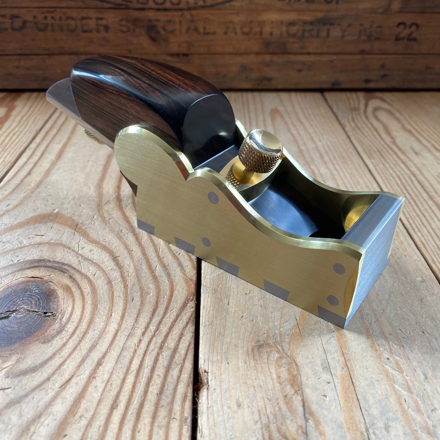INCREDIBLE! Contemporary PETER WEBB Melbourne Norris A28 INFILL PLANE with HAWAIIAN EBONY