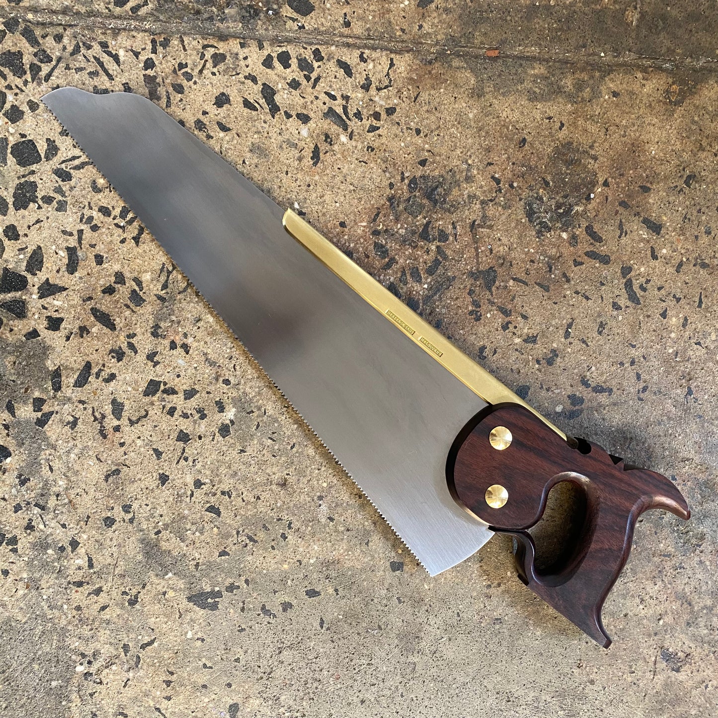 VHS16 HERITAGE SAWS Melbourne 16” HAMPTON 11ppi XCUT Half Back SAW with INDIAN ROSEWOOD handle