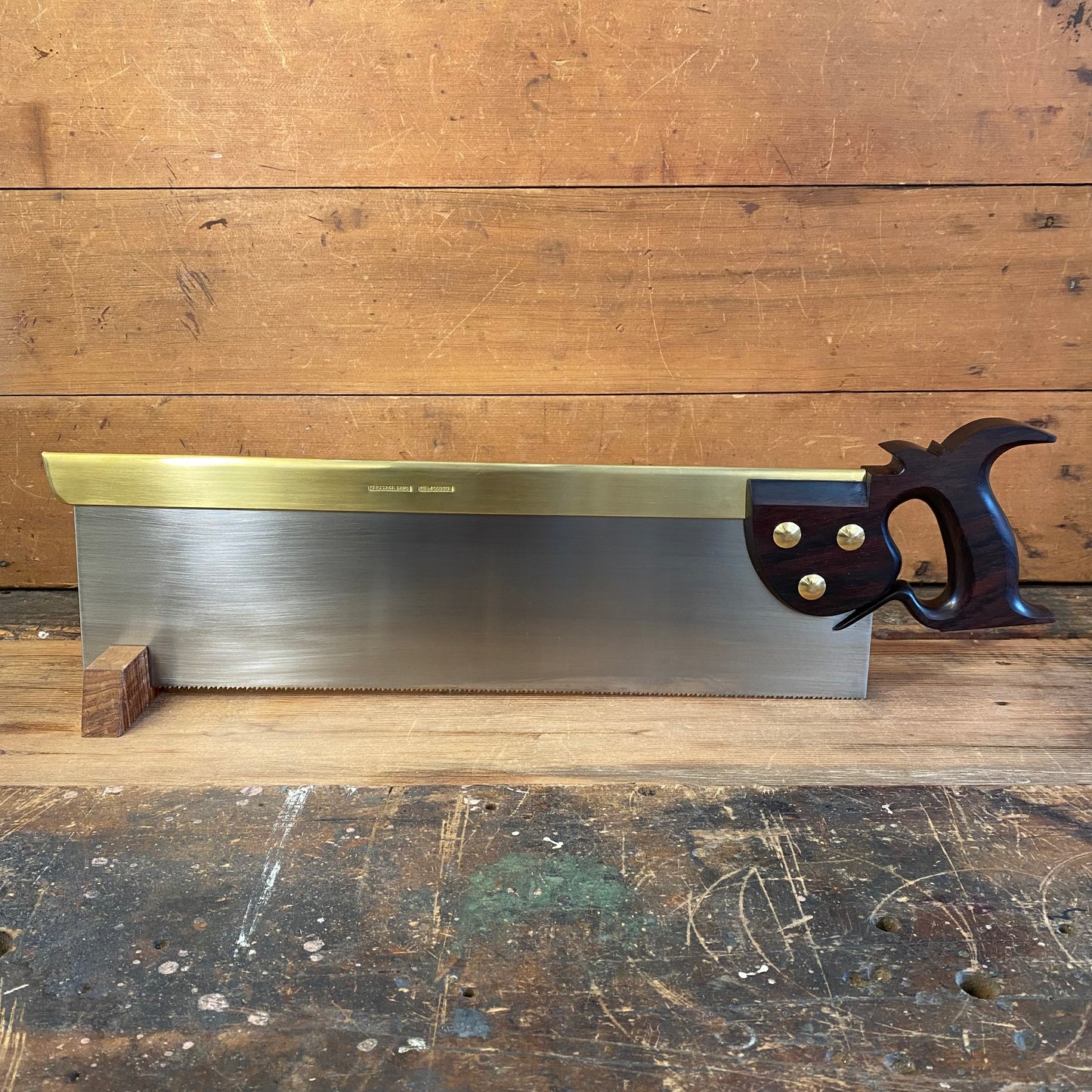 VHS17 BEAST! HERITAGE SAWS Melbourne 18” RICHMOND 10ppi Crosscut Miter SAW with an INDIAN ROSEWOOD handle