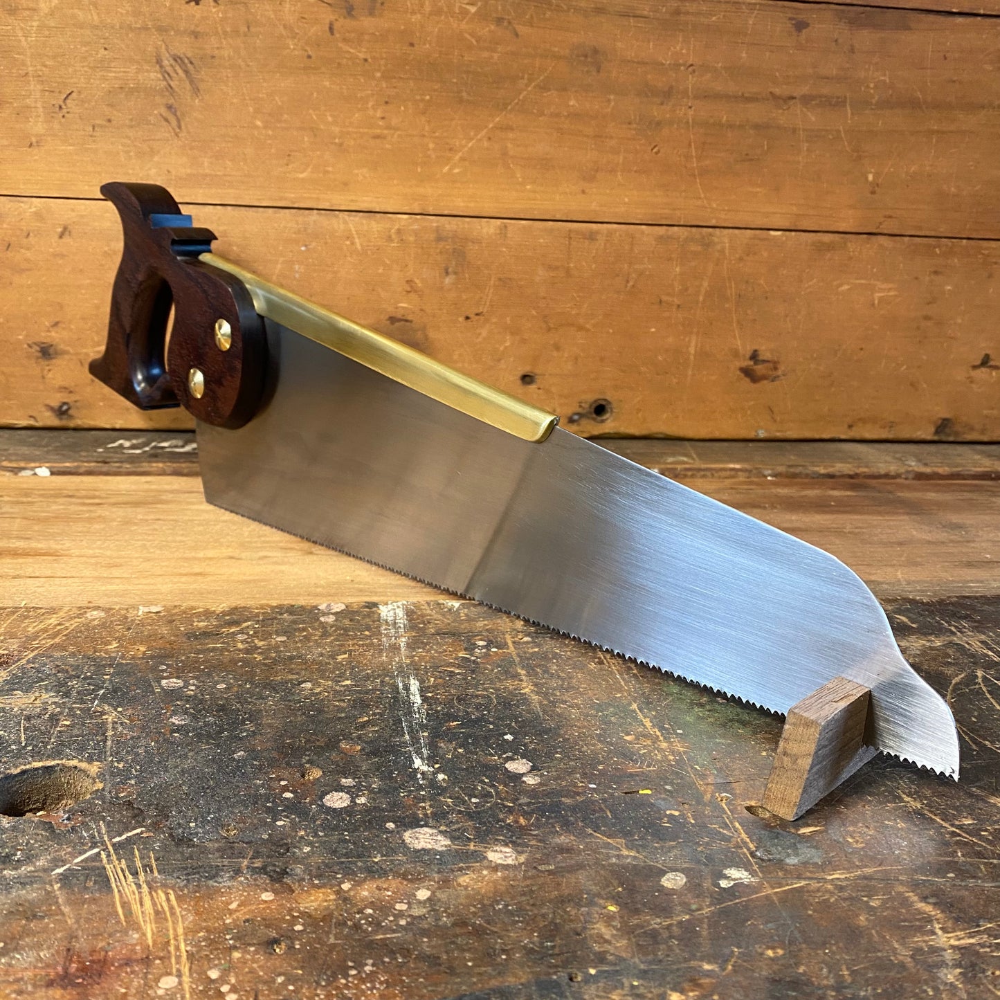 VHS16 HERITAGE SAWS Melbourne 16” HAMPTON 11ppi XCUT Half Back SAW with INDIAN ROSEWOOD handle
