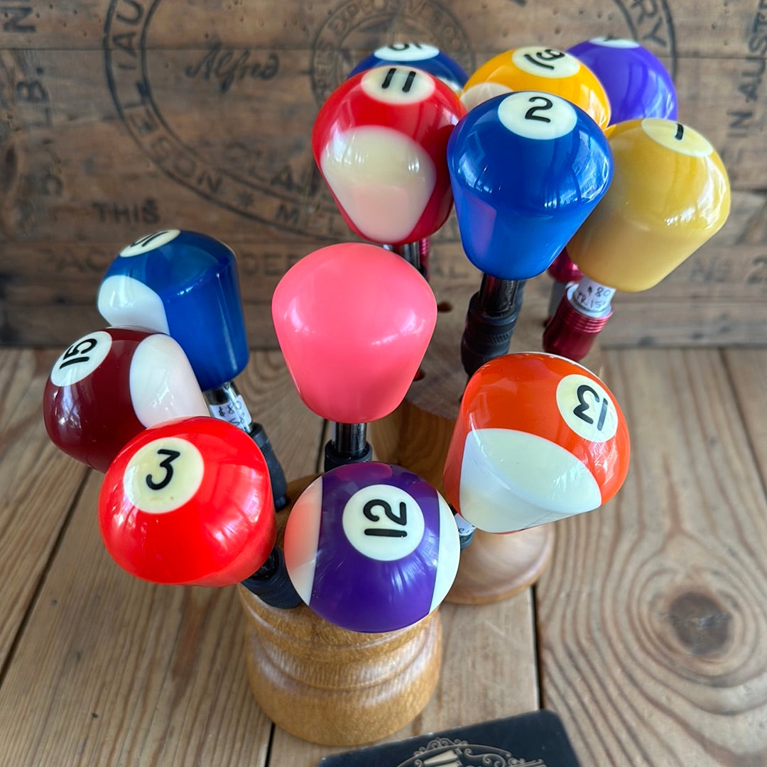 TR NEW! Repurposed POOL BALL HEX TIP DRIVER by Tony Ralph