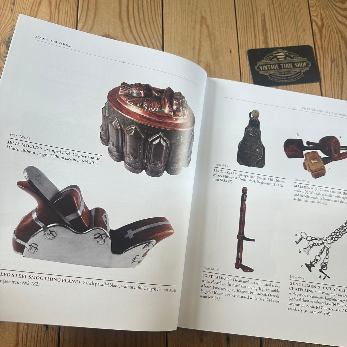 C7 NEW & INCREDIBLE! Signed MAN AND HIS TOOLS 2026 a tool collectors BOOK by Gil Rogers