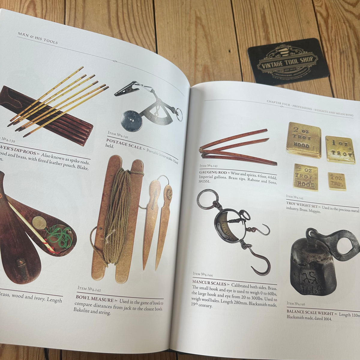 C7 NEW & INCREDIBLE! Signed MAN AND HIS TOOLS 2026 a tool collectors BOOK by Gil Rogers
