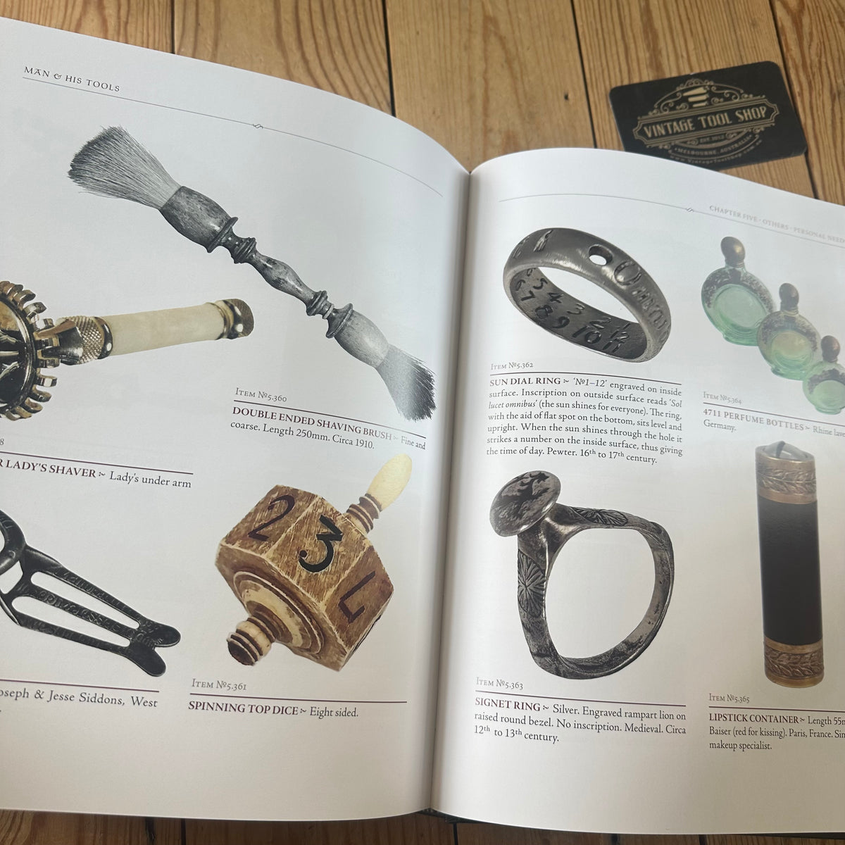 C7 NEW & INCREDIBLE! Signed MAN AND HIS TOOLS 2026 a tool collectors BOOK by Gil Rogers