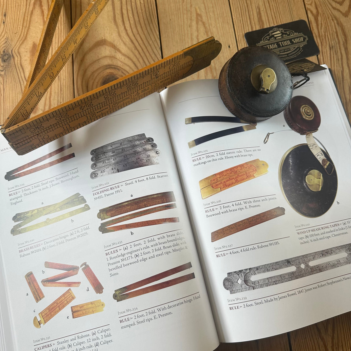 C7 NEW & INCREDIBLE! Signed MAN AND HIS TOOLS 2026 a tool collectors BOOK by Gil Rogers