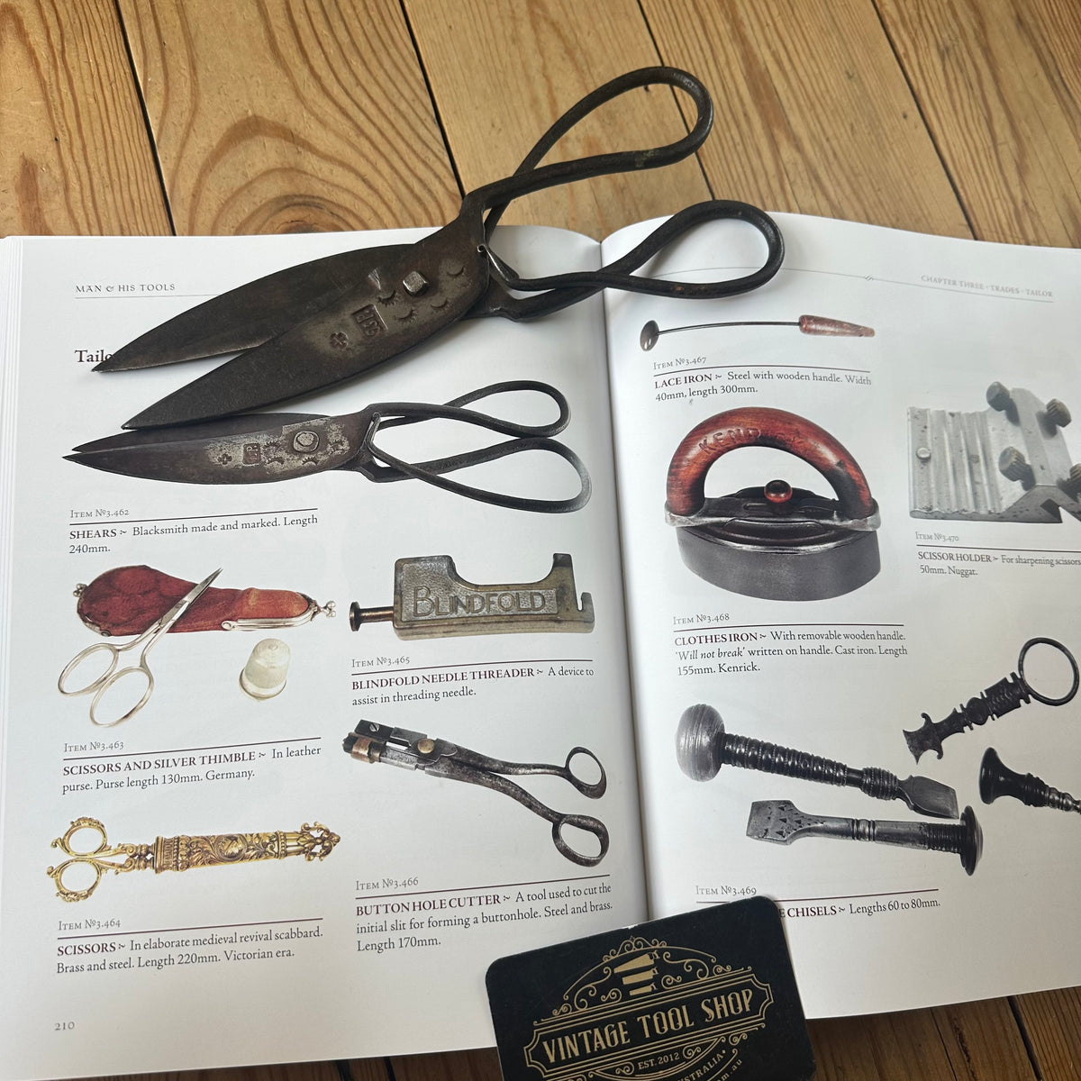 C7 NEW & INCREDIBLE! Signed MAN AND HIS TOOLS 2026 a tool collectors BOOK by Gil Rogers