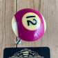 TR6 Repurposed Purple No.12 POOL BALL AWL by Tony Ralph