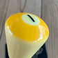 TR95 Repurposed small Yellow No.1 POOL BALL AWL by Tony Ralph