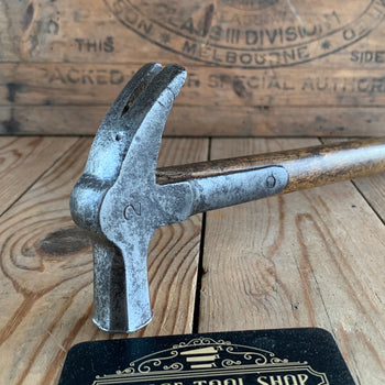 SOLD D841 Vintage No.2 STRAPPED Carpenters Claw HAMMER