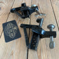 SOLD T9806 Vintage pair of STANLEY No.203 BENCH CLAMPS