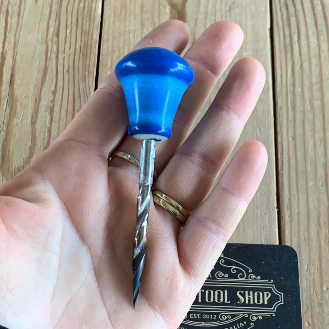 TR93 Repurposed Blue No.2 POOL BALL awl by Tony Ralph