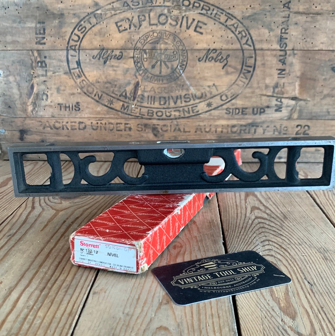 SOLD T9804 Vintage STARRETT No.132-12 12” 300mm engineers METAL SPIRIT ...