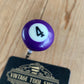 TR96 Repurposed Purple No.4 POOL BALL AWL by Tony Ralph