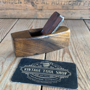 SOLD D969 Vintage mini LIGNUM VITAE Wooden PLANE