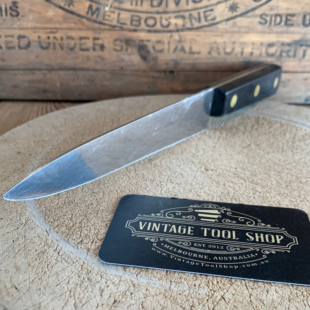 SOLD D1077 Vintage SABATIER France Stainless Steel CHEFS KNIFE