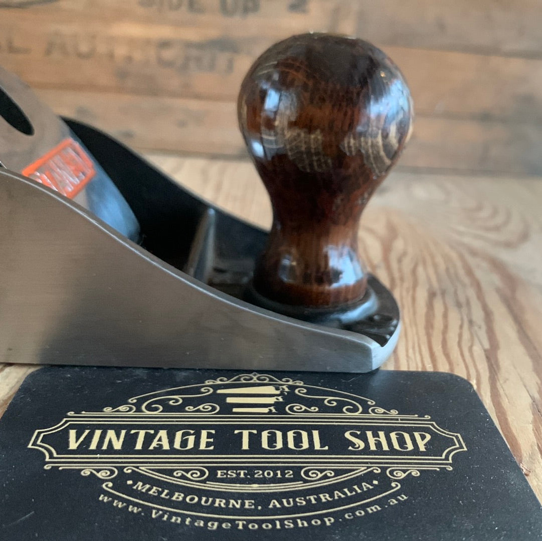 SOLD H309 Vintage STANLEY England No.4 smoothing PLANE IOB