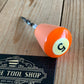 TR88 Repurposed orange No.5 POOL BALL AWL by Tony Ralph