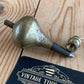 SOLD D717 Vintage FANCY brass PLUMB BOB