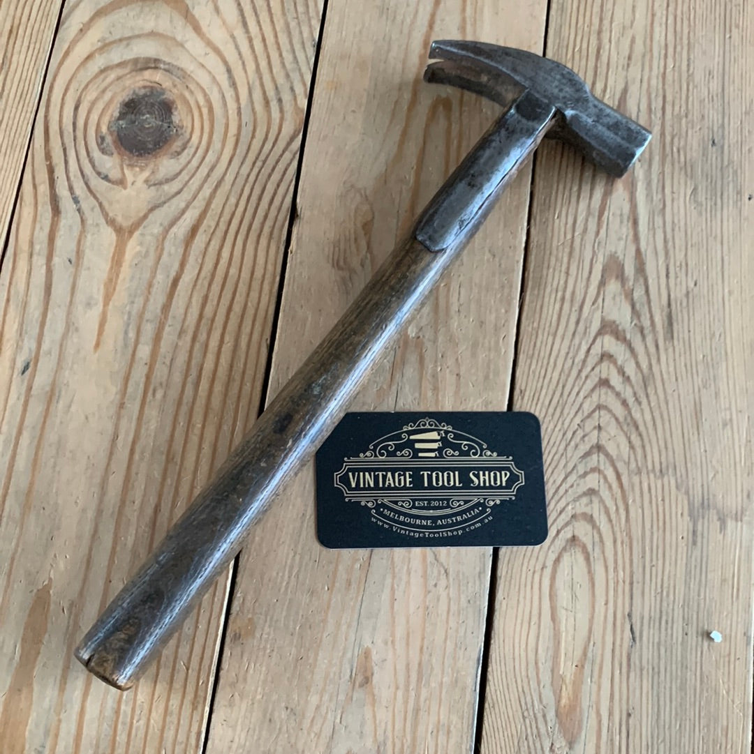 D836 Vintage Carpenters STRAPPED Claw HAMMER