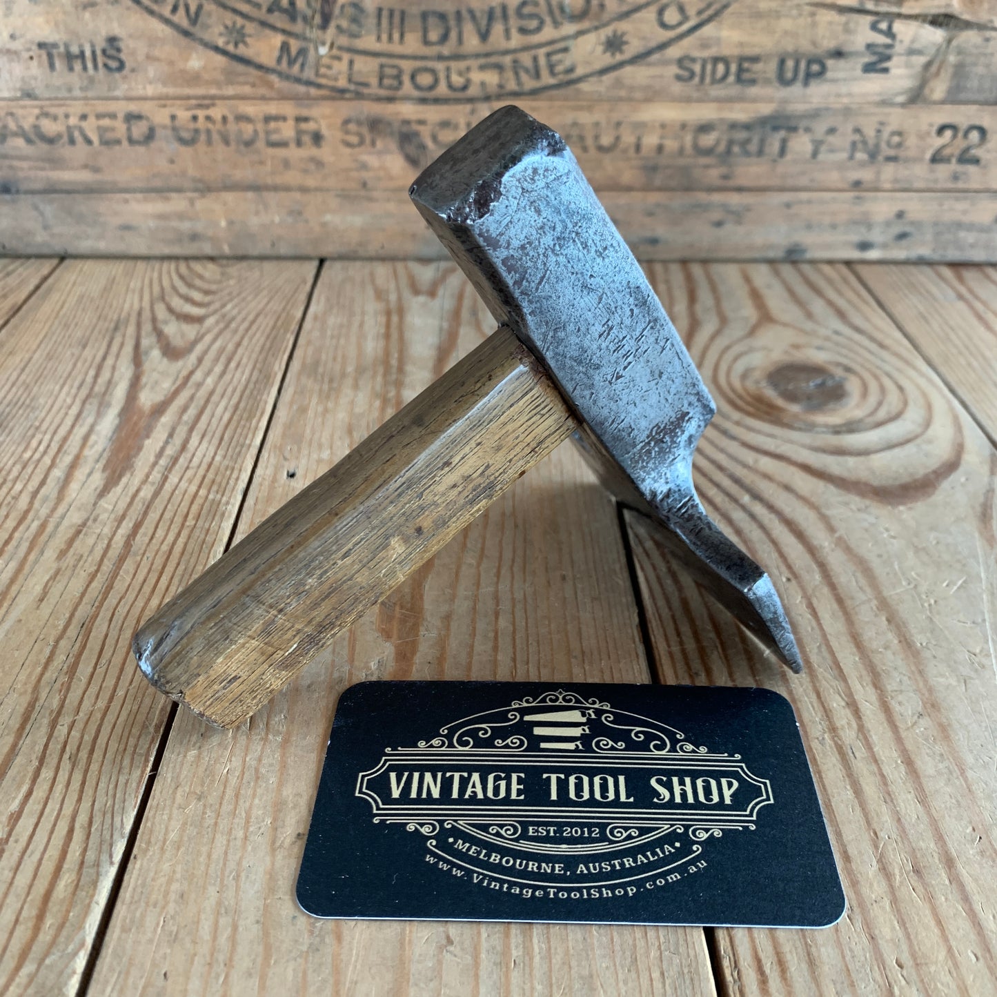 SOLD D1091 Antique VENEER HAMMER Ex Laurent Adamowicz Collection