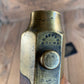 SOLD H500 Antique BROWN Sheffield England BEECH & EBONY Brass Plated BRACE