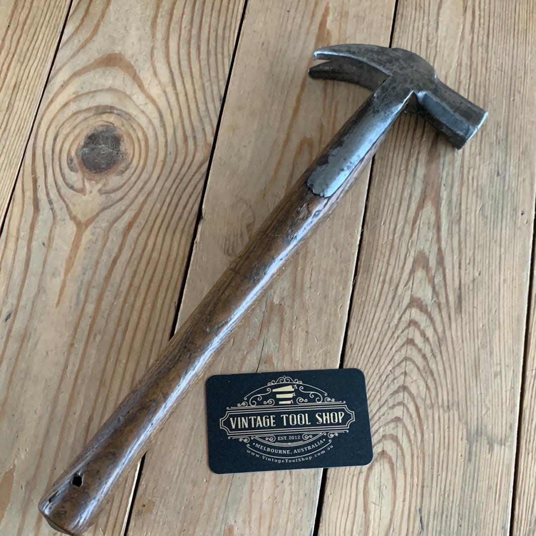 D844 Vintage Carpenters STRAPPED Claw HAMMER