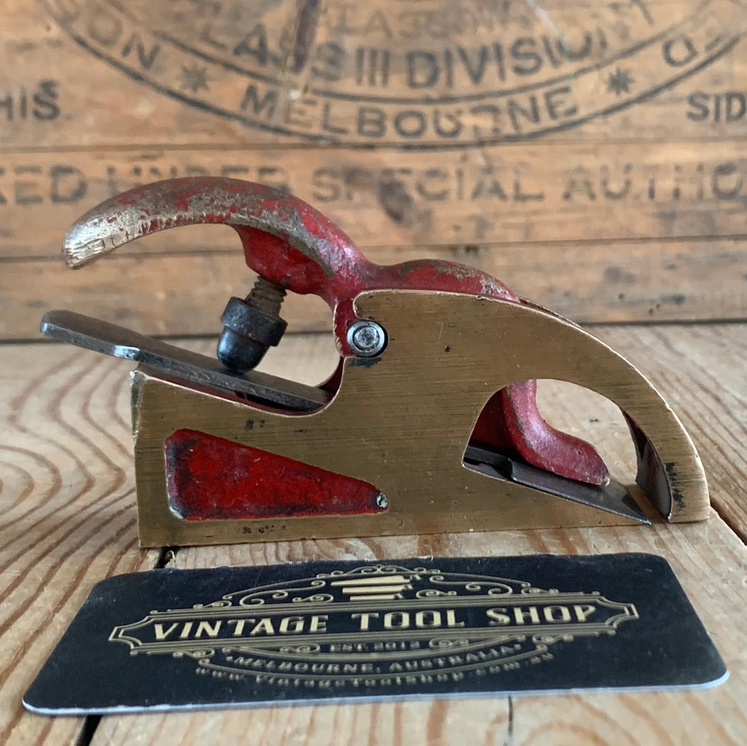 SOLD D1003 Vintage GRANBY BRONZE Bullnose Rebate PLANE