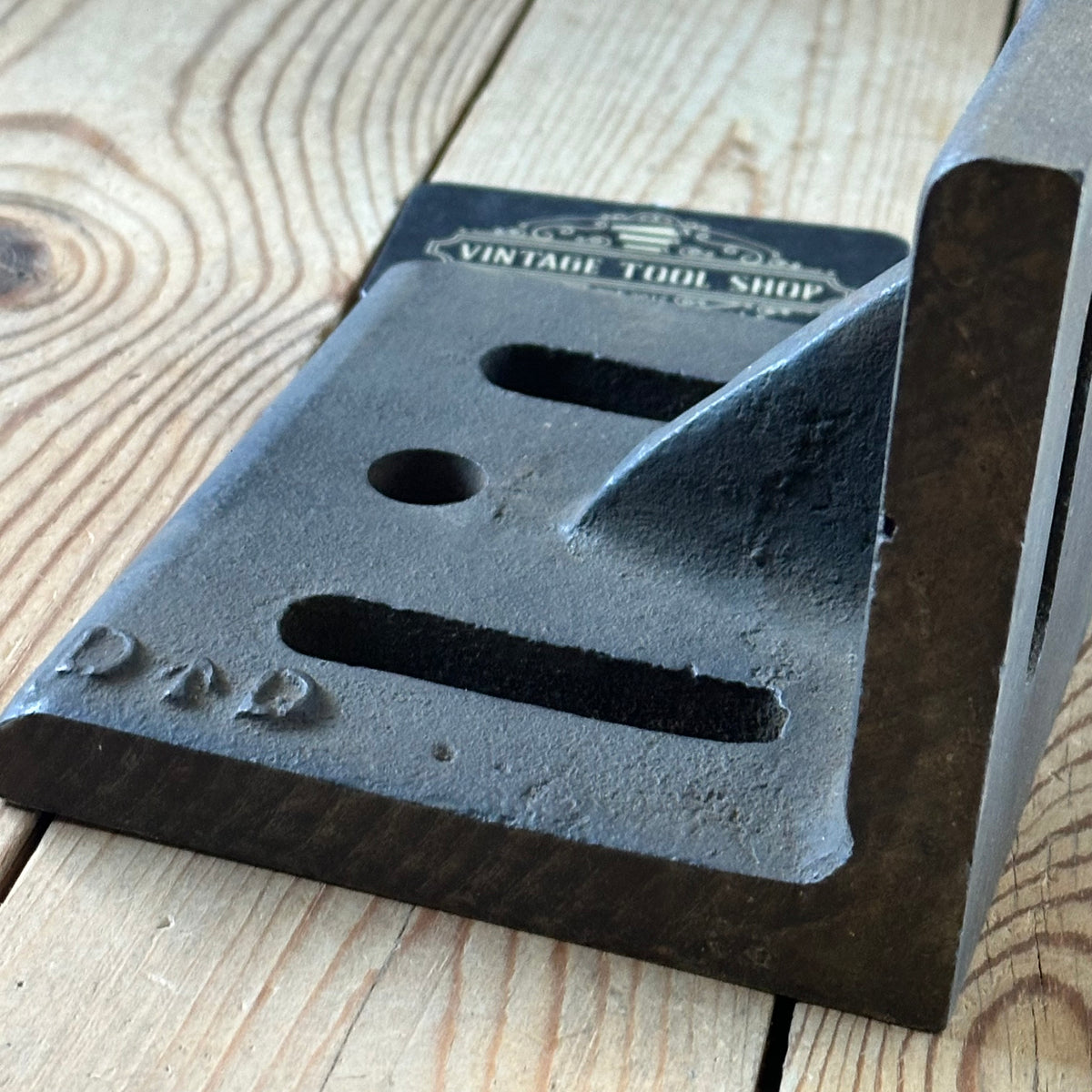 N2083 Vintage metalworking ENGINEERS PRECISION ANGLE PLATE DD war department
