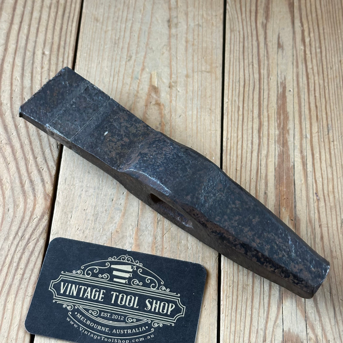 T1875 Antique BLACKSMITHS Shoulder Peen HAMMER HEAD