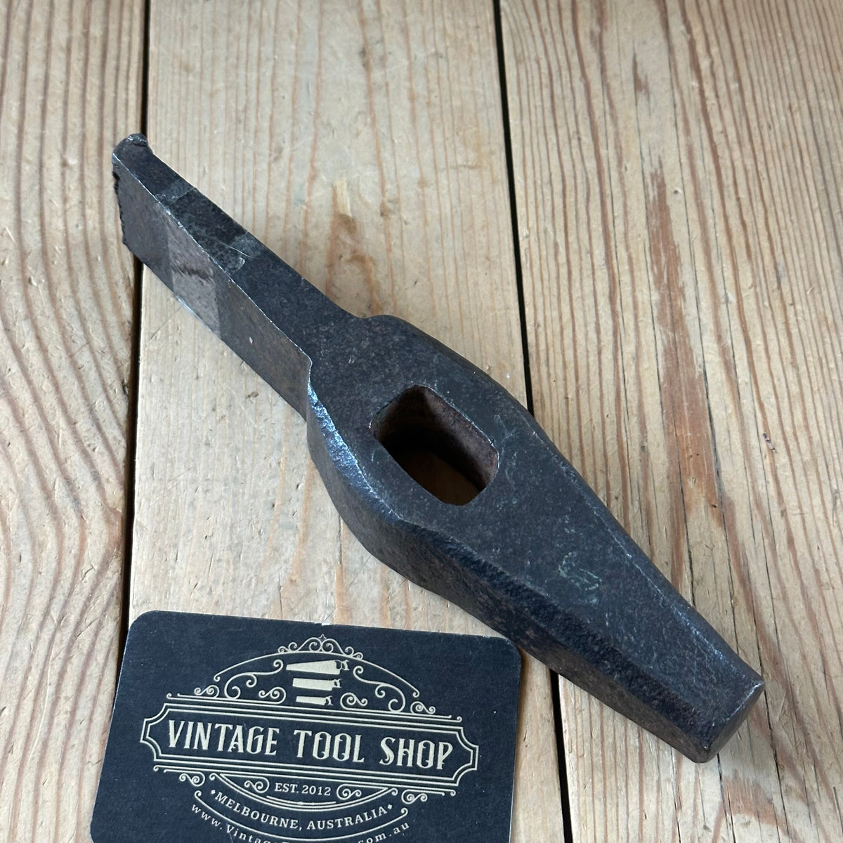 T1875 Antique BLACKSMITHS Shoulder Peen HAMMER HEAD