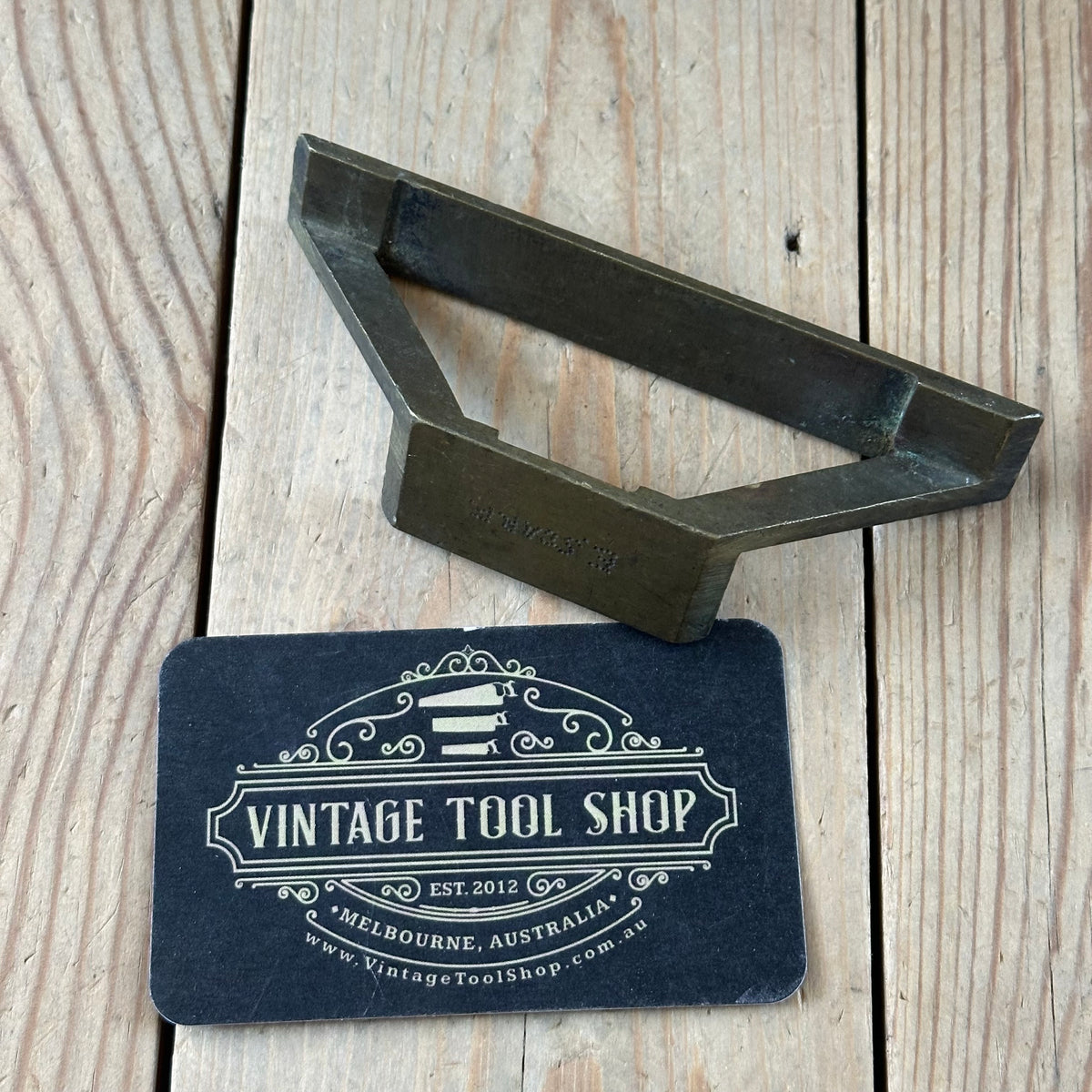 D1507 Vintage MARPLES England MITRE miter Saddle SQUARE
