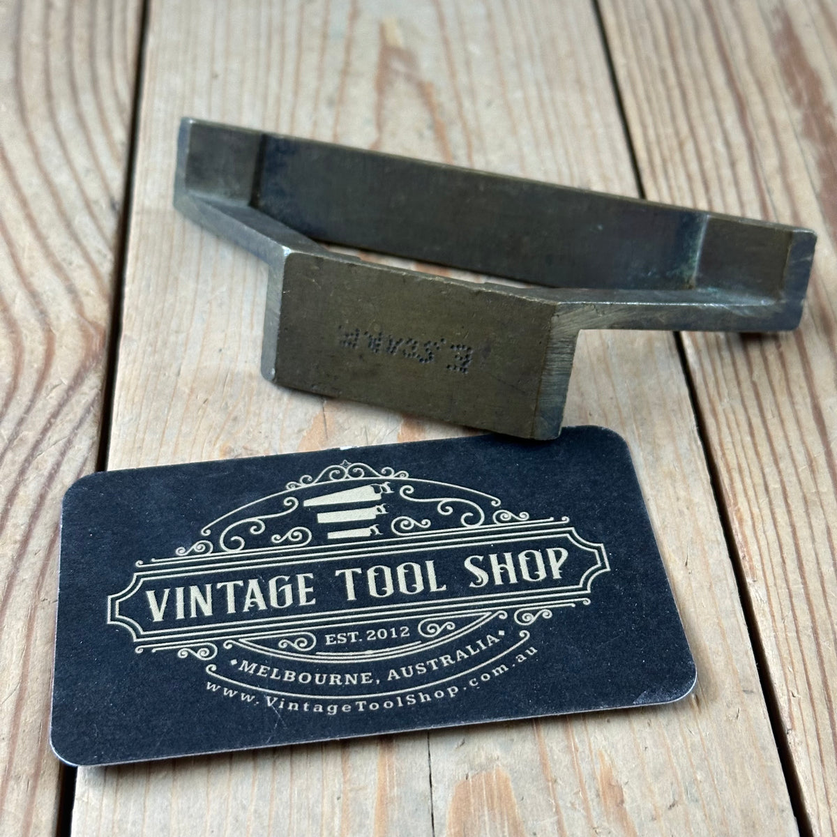 D1507 Vintage MARPLES England MITRE miter Saddle SQUARE