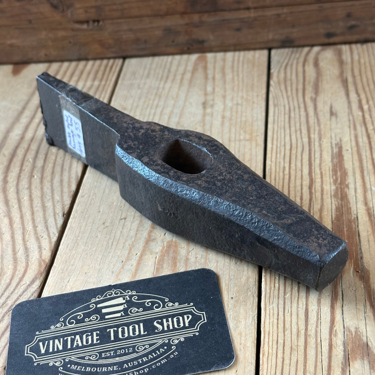 T1875 Antique BLACKSMITHS Shoulder Peen HAMMER HEAD