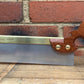 A HERITAGE SAWS Custom FITZROY model CARCASS SAW with Australian BEEFWOOD Melbourne hand made saw