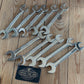 D360 NEW old stock 1xBEDFORD England 17mm & 19mm CHROME-VANADIUM open end SPANNER