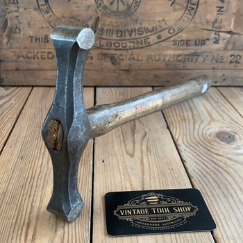 SOLD T9291 Vintage PLANISHING metalworking HAMMER