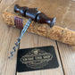 SOLD Vintage FANCY Rosewood handle BOTTLE OPENER CORKSCREW T7527