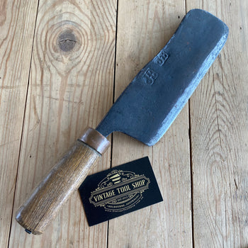 SOLD Antique FRENCH hand forged CLEAVER Y67