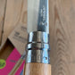 OPC10 NEW! 1x French OPINEL No.10 folding CORKSCREW pocket KNIFE Beech wood handle