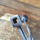 Vintage IRON FRAMED EARLY 7in Hand BRACE Old Antique Drill Boring Hand Tool T2495