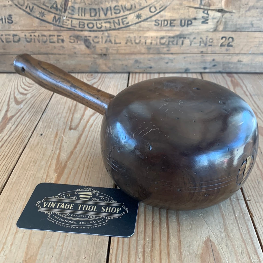 SOLD D294 Vintage LIGNUM VITAE Wood Saddlers MALLET