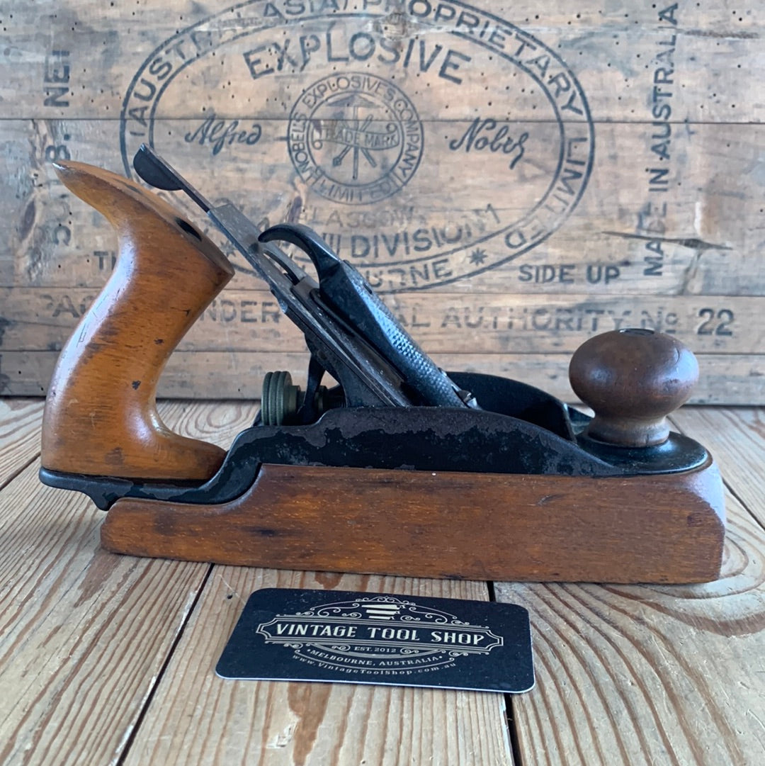 SOLD P95 Antique early STANLEY Rule & Level No.35 transitional plane