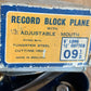 SOLD D898 Vintage RECORD England No.09 1/2 Block PLANE