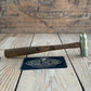SOLD T8816 Vintage small BRASS jewellers HAMMER Plane Adjusting Hammer